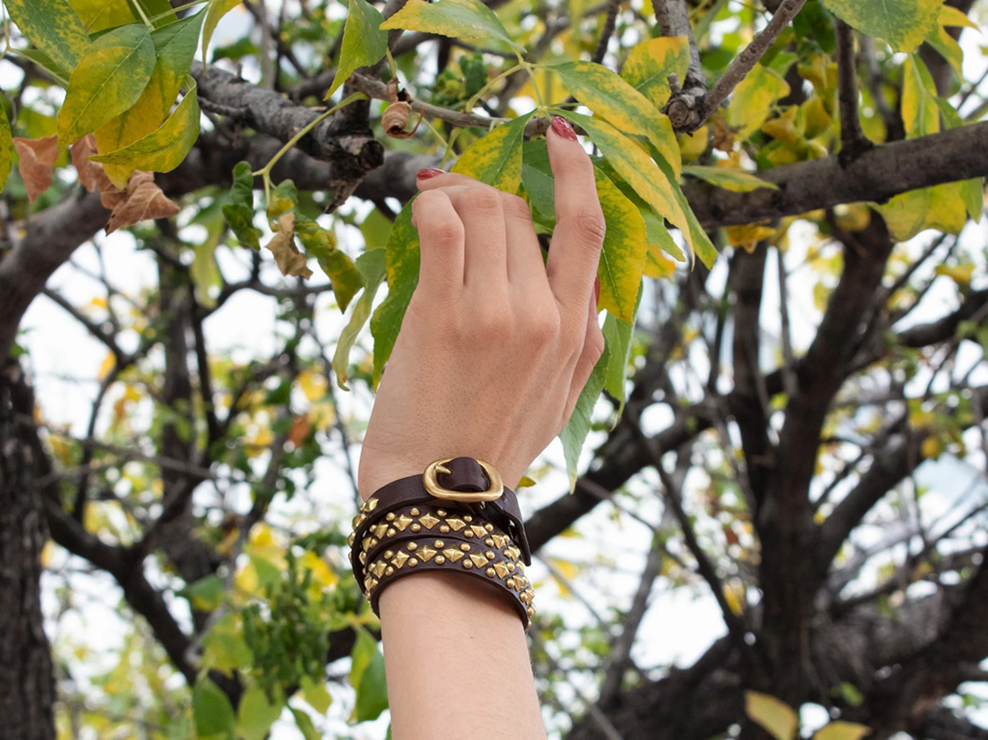 celso__triple_wrap_bracel_1.webp Calleen Cordero Celso .5" Triple Wrap Bracelet | .5” Bracelets