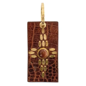 Calleen Cordero Cielo Semi-precious Stone Keychain | Keychains
