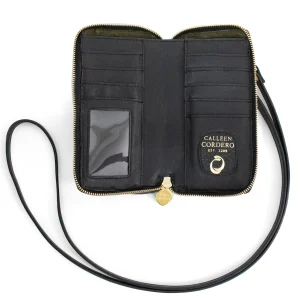 Calleen Cordero Etta Snake Cell Wallet Messenger | Wallets | Messengers