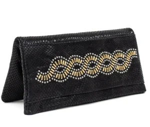 Calleen Cordero Fava Topaz Clutch | Clutches