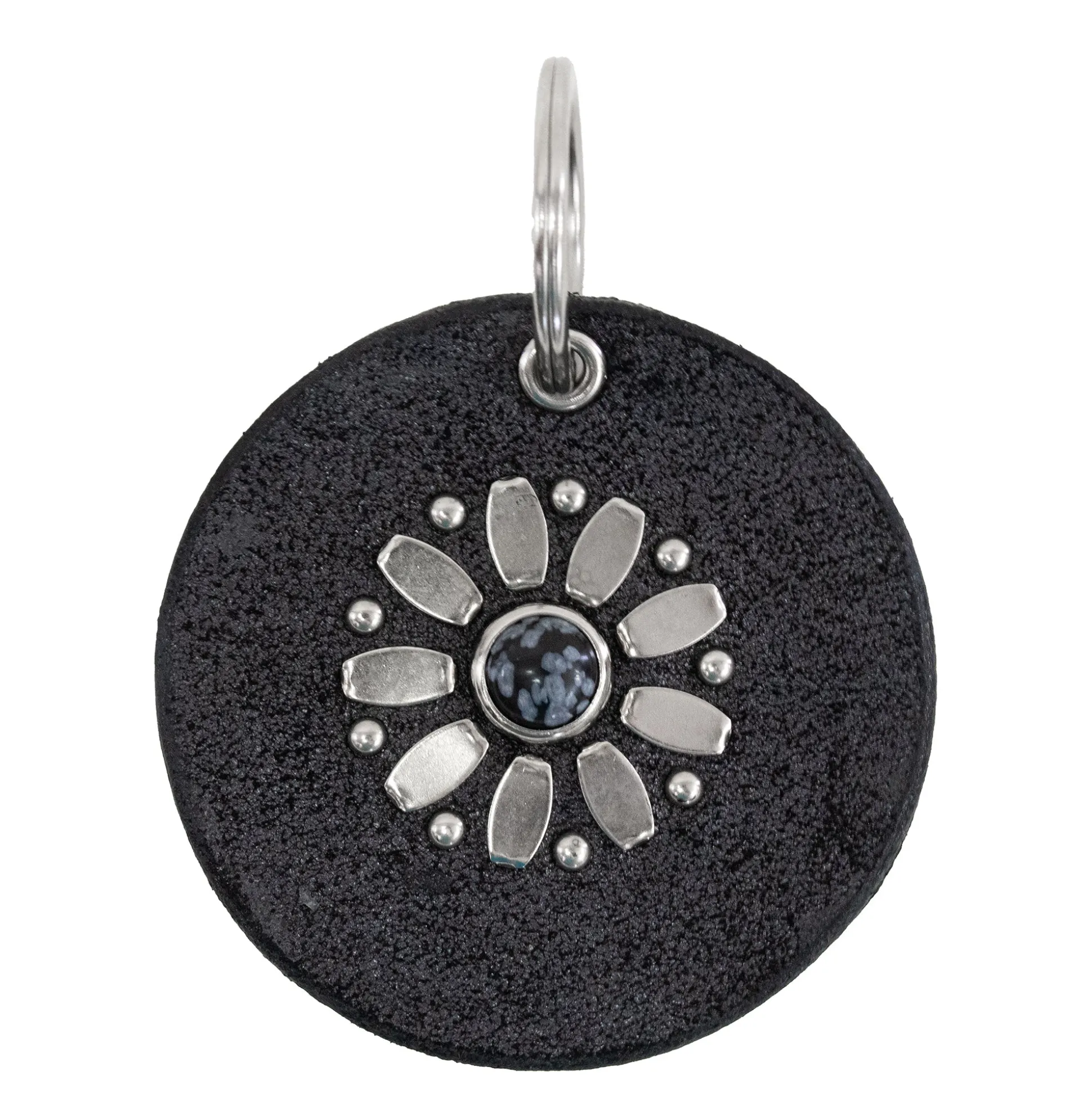 flor_semi__precious_stone_2.webp Calleen Cordero Flor Semi - Precious Stone Keychain | Keychains