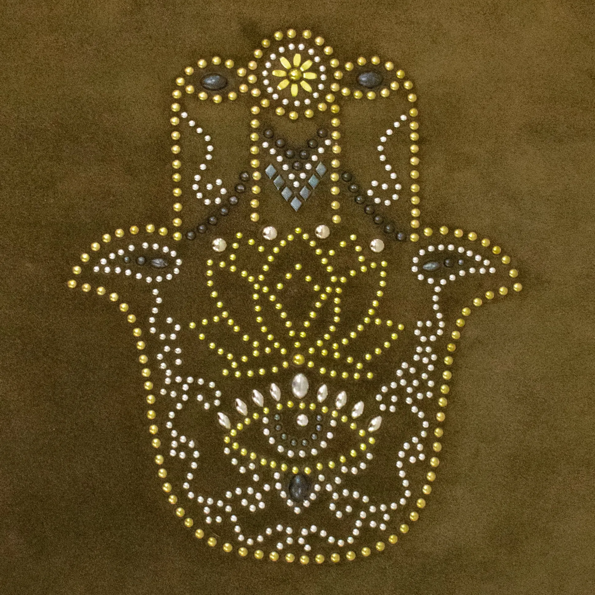hamsa_hand_pillow_include_2.webp Calleen Cordero Hamsa Hand Pillow (Includes Pillow Insert) 20" X 20" | Pillows