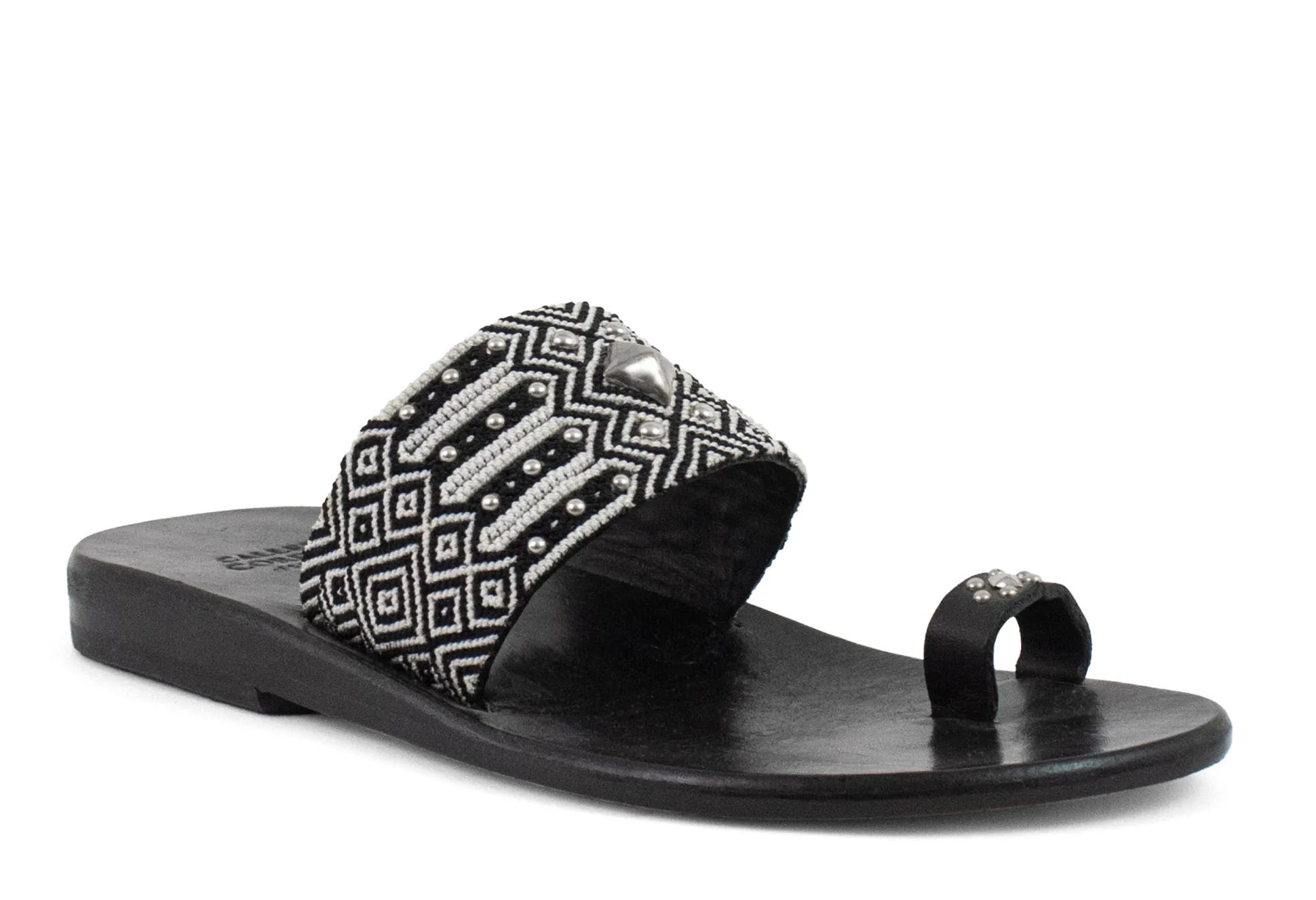 papi_blkwht_woven_sandal_0.webp Calleen Cordero Papi Blk-Wht Woven Sandal | Sandals
