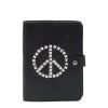 Calleen Cordero Peace Notebook 4 1/2" W X 6 H " | Leather Notebooks | Leather Notebooks