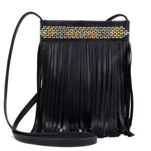 Calleen Cordero Raja New Snake Fringe Messenger | Messengers