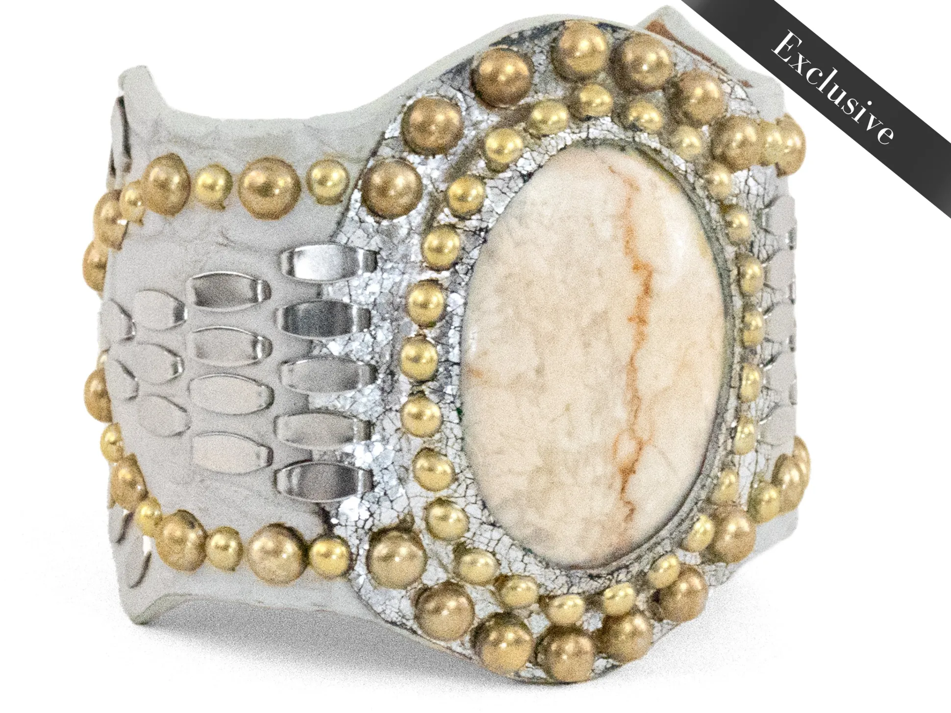 reina_semiprecious_rivers_0.webp Calleen Cordero Reina Semi-precious Riverstone Bracelet | Sculpted Bracelets