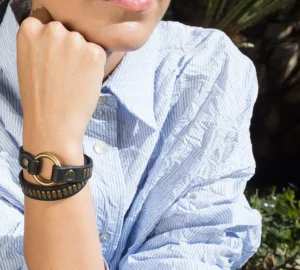 Calleen Cordero Rina Nita .5" Double Wrap Bracelet | .5” Bracelets