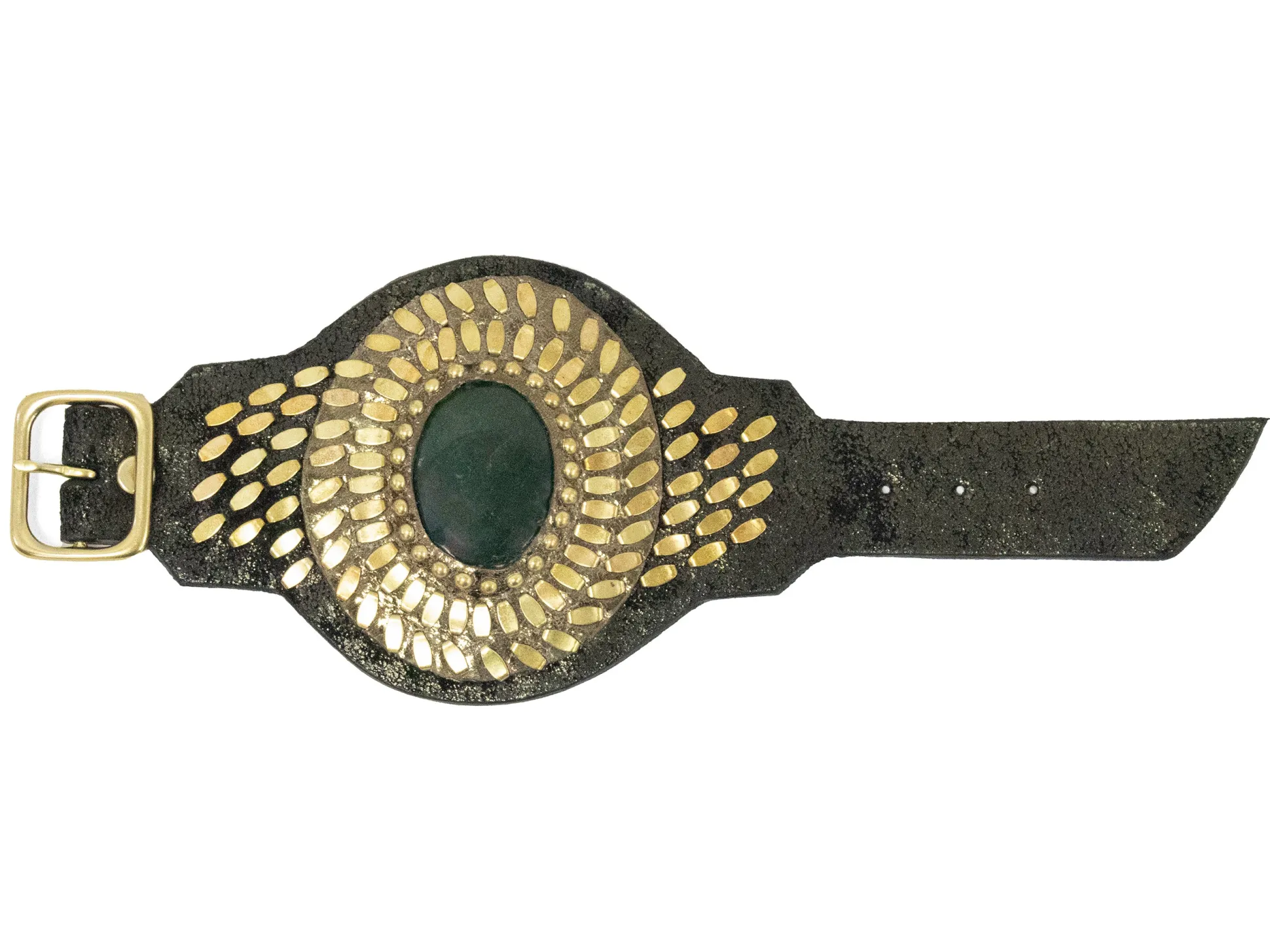 rocal_semiprecious_bloods_1.webp Calleen Cordero Rocal Semi-precious Bloodstone Cuff | Sculpted Bracelets