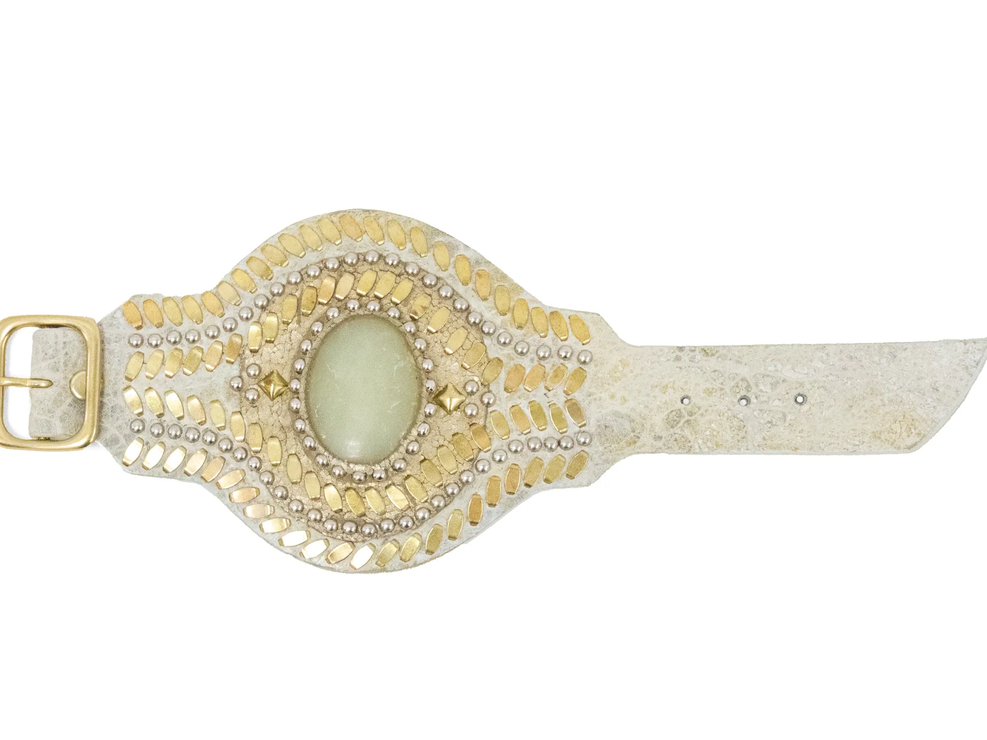 rocal_semiprecious_jade_s_2-1.webp Calleen Cordero Rocal Semi-precious Jade Stone Cuff | Sculpted Bracelets