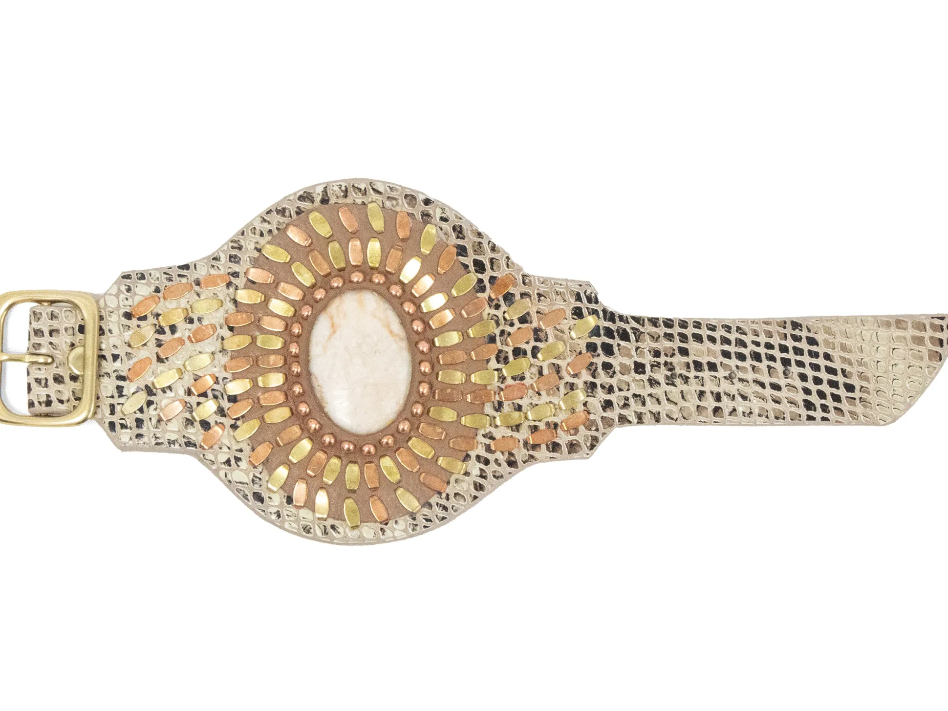 rocal_semiprecious_rivers_1-1.webp Calleen Cordero Rocal Semi-precious Riverstone Cuff | Sculpted Bracelets