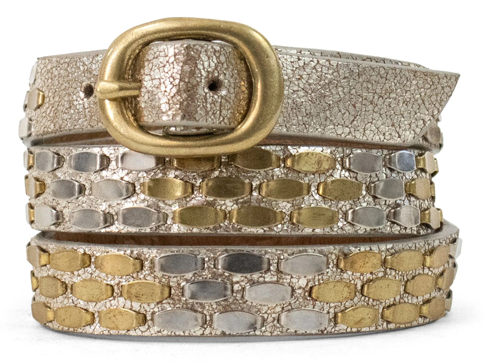 snake__triple_wrap_bracel_1.webp Calleen Cordero Snake .5" Triple Wrap Bracelet | .5” Bracelets
