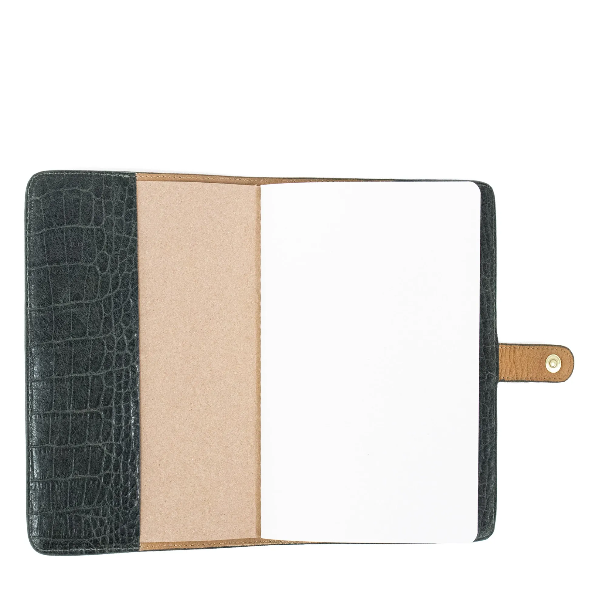 snake_notebook___w_x___h_3.webp Calleen Cordero Snake Notebook 5 1/2" W X 7 1/2" H | Leather Notebooks | Leather Notebooks