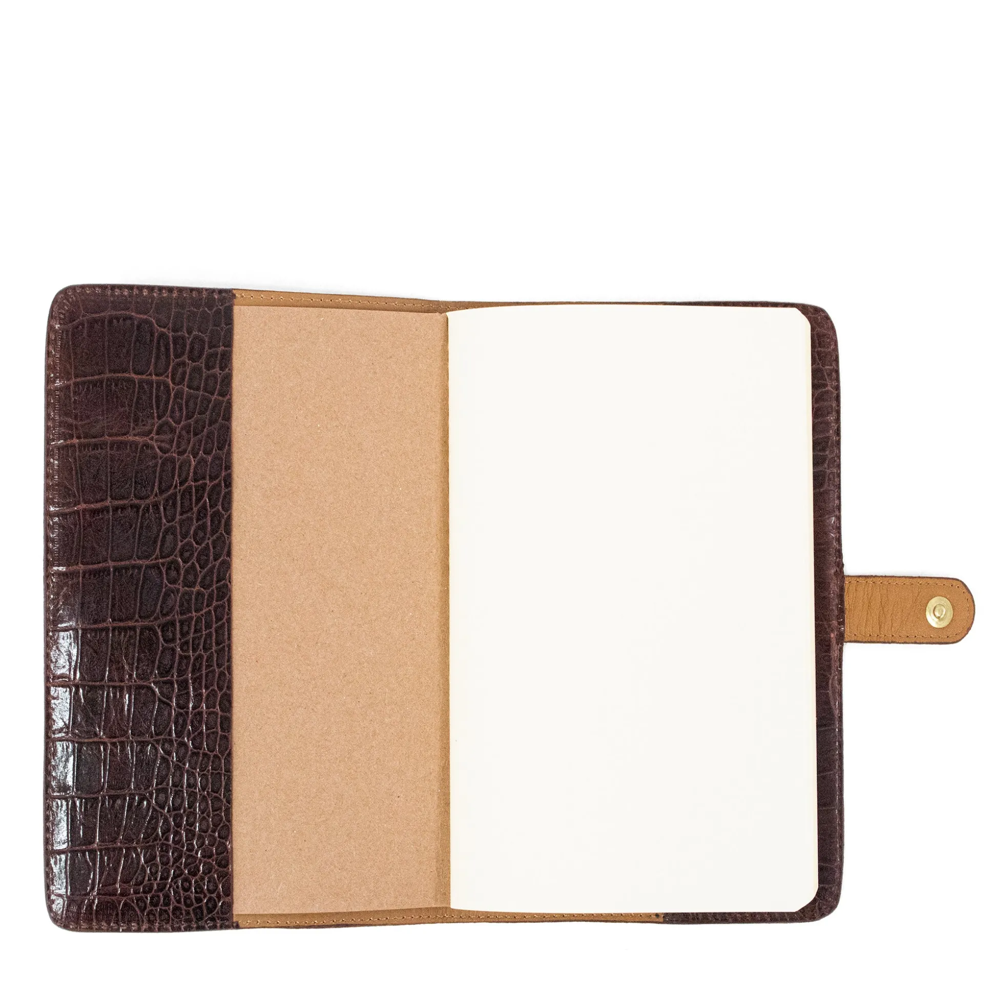 snake_notebook___w_x___h_5.webp Calleen Cordero Snake Notebook 5 1/2" W X 7 1/2" H | Leather Notebooks | Leather Notebooks