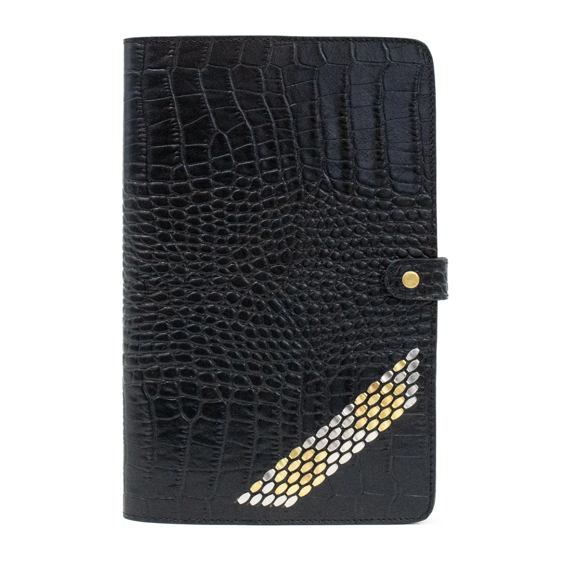 snake_notebook__w_x__h_0.webp Calleen Cordero Snake Notebook 6" W X 9" H | Leather Notebooks | Leather Notebooks