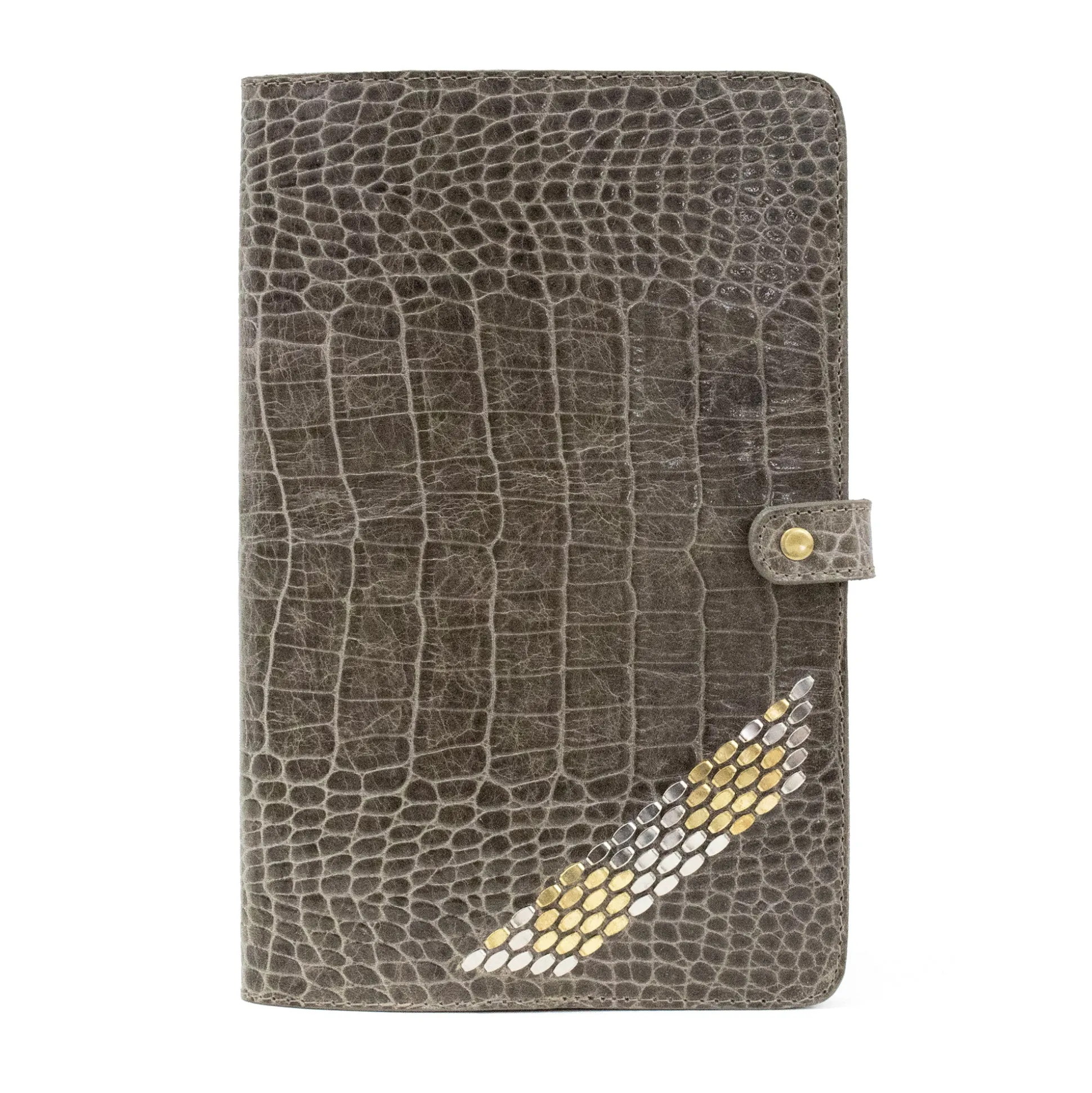snake_notebook__w_x__h_1.webp Calleen Cordero Snake Notebook 6" W X 9" H | Leather Notebooks | Leather Notebooks