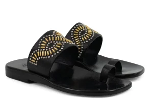 Calleen Cordero Topaz Sq Sandal | Sandals