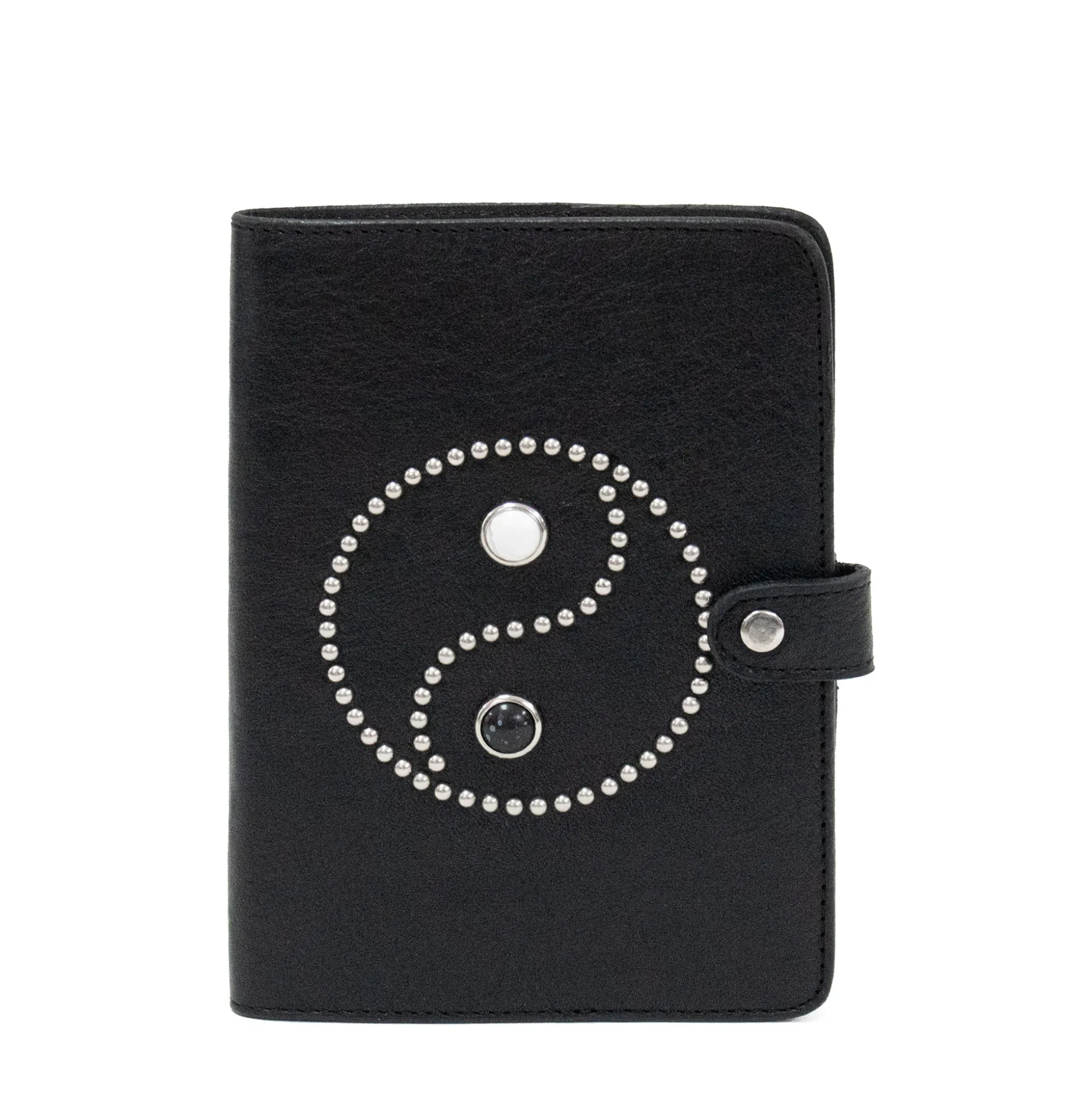 ying_yang_notebook___w_x__0.webp Calleen Cordero Ying Yang Notebook 4 1/2" W X 6" H | Leather Notebooks | Leather Notebooks